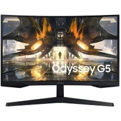 Resim Samsung UyumluLs27ag550epxuf, Odyssey G5 27&quot 1ms, 165hz, 2k Quad Hd, Dp, Hdmı, Usb, Va Led, Hdr10 1000r, Curved, Monitör 