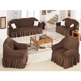 Resim 3+3+1+1 Bürümcük Koltük Örtüsü 