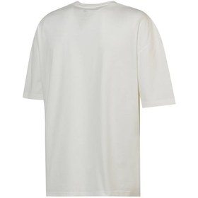 Resim New Balance Lifestyle Unisex Tshirt Beyaz Beyaz 