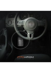 Resim intakrom Volkswagen Polo Krom Ayak Dinlendirme Pedalı - 2009 - 2017 