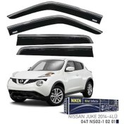 Resim Niken Renault Megane 2 2011-2015 Kromlu Cam Rüzgarlığı 4 Lü 