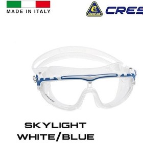 Resim Parumarin Cressi Skylight White / Blue Yüzücü Gözlüğü 