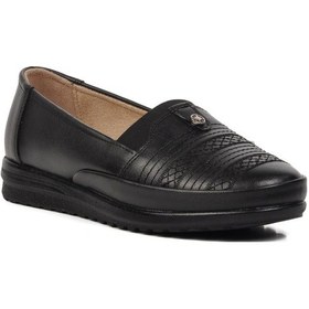 Resim Ayakmod 144 Siyah Kadın Günlük Ayakkabı 001 