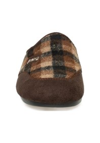 Resim Muya 31801 Tauri Önü Kapali Ev Terliği Kahverengi Erkek Ev Terliği Kahverengi 