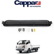 Resim Cappafe Hyundai H100 Uyumlu Ön Cam Güneşlik Siperlik Akrilik Terek Piano Black 2004 Ve Sonrası 