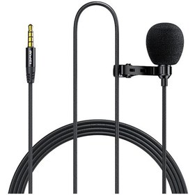 Resim Awei MK1 Kablolu Jack Girişli Yaka Mikrofonu 3 M 