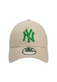Resim New Era Yankees League Essential Forty Unisex Şapka 60503376 - Bej 