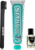 Resim Marvis Anise Mint Diş Macunu 85 ML + Konsantre Ağız Gargarası 30 ML + Orta Sert Diş Fırçası 
