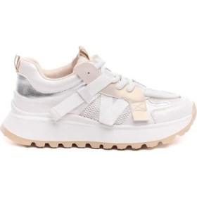 Resim Derinet Bağcıklı Günlük Kadın Sneaker 