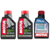 Resim Motul FORK OIL EXPERT 10W-MEDIUM-MOCOOL BAKIM SETİ 