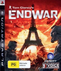 Resim Tom Clancy's EndWar PS3 Oyun Playstation 3 Oyun 