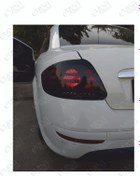 Resim EYBA STİCKER Model 2 Fiat Linea Uyumlu Stop Farı Led Görünümlü Folyo Kaplama-orjinal Çizim-birebir -stop Kaplama 