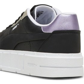 Resim Puma Cali Court Glow-up Kadın Spor Ayakkabı 398829 02 Siyah 