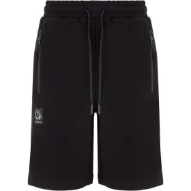 Resim Repost Fermuarlı Cepli Vücut Eğitimi Şortları 323084924 Siyah 