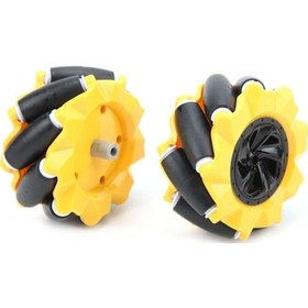 Resim 48mm Omni Mecanum Tekerlek 2 Li 