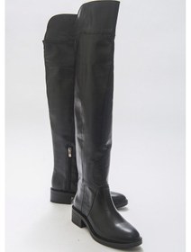 Resim Luvi Shoes Petya Siyah Kadın Çizme Siyah 