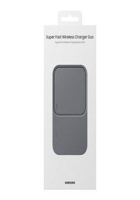 Resim Samsung EP-P5400T Kablosuz Hızlı Şarj Cihazı Ikili 15W Siyah | Orijinal 