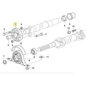 Resim Heropar Bmw Uyumlu Febi Şaft Köselesi 26117511454 - 26111209168 