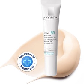 Resim La Roche Posay Hyalu B5 Günlük Kırışıklıklara Karşı Yoğun Sıkılaştırıcı ve Aydınlatıcı Göz Bakım Kremi 15ml 
