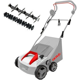 Resim 80201200 Ievl 1838 Elektrik Motorlu Vertikat Çim Havalandırma Makinesi, 1800W 