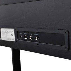 Resim Manuel Raymond MRP3261BK Dijital Piyano (61 Tuş Siyah) | Tuş Hassasiyetli Modern Görünüm 