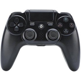 Resim Zr486 Ps4 Uyumlu Kablosuz Oyun Kumandası, Ürün Rengi: Siyah Newway 