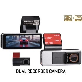 Resim For-x X-21 Dvr Araç İçi Kayıt Kamerası 2 Kameralı 