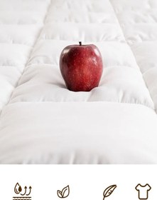 Resim Topper 4.1 - Super Soft Yatak Pedi - %100 Pamuk Kılıflı - Süper Yumuşak Nano Elyaf Dolgu - 140x200 