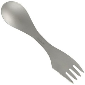 Resim Ximistore9 Çok Amaçlı Saf Titanyum Çatal Kaşık Bıçak Seti - Taşınabilir Ve Hafif Gümüş 