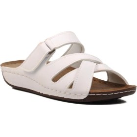 Resim Aryan 08-054 Anatomic Kadın Dolgu Topuk Terlik 