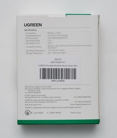 Resim Ugreen MU001 Kablosuz Optik Mouse 