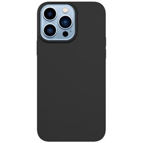 Resim iPhone 13 Pro Max Kılıf Oley Soft Tpu İçi Süet Silikon Siyah 