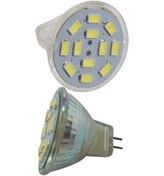 Resim Szypzstore 2x 6w Gu4 Led Spot Işığı Mr11 12 Smd 5730 570 Dc 12v, Beyaz & Sıcak Beyaz Bnq1qj Altın 