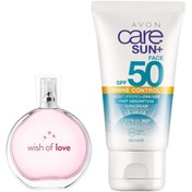 Resim Avon Wish Of Love 50 Ml + Yüz Için Güneş Kremi 50 Ml 
