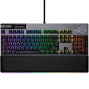 Resim Asus ROG Strix Flare II Red Animate Türkçe Q Hot-Swap ROG NX Red Switch RGB Mekanik Gaming Klavye 