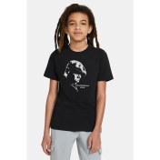 Resim Qivi The Notorius Baskılı Unisex Çocuk Siyah T-Shirt 