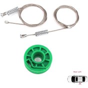 Resim Audi A6 C5 4B Allroad 4BH 4B0839461 İçin Arka Sol Cam Kriko Seti 