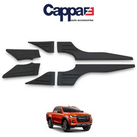 Resim Cappafe Isuzu D-Max 2021- Yarasa Yan Kapı Kaplama 6 Prç. N11.98 