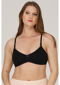 Resim Parlingerie Pl Emzirme Sütyeni Kapsız Penye Siyah 