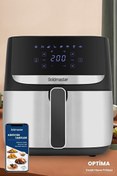 Resim Goldmaster Optima GM-8402 1700 W XL Dijital Dokunmatik 8 Ön Programlı Airfryer Yağsız Kızartma Sıcak Hava Fritöz 