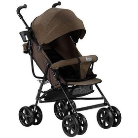 Resim Babyhope S-a-7 Baston Bebek Arabası - Kahve Tam Yatar Sa7 Gold 