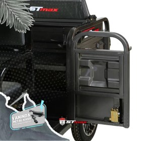 Resim Stmax Gf410 3 Tekerli Elektrikli Moped - Gri 
