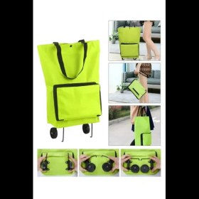 Resim Katlanabilir Pazar Arabası 