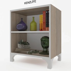 Resim Kenzlife kitaplık tuğçe 048*040*020 crd ayaklı mutfak dolabı banyo ofis ayakkabılık kiler 