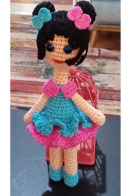 Resim Şah Marine Amigurumi oyuncak bebek 