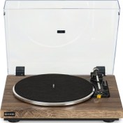 Resim REKKORD AUDIO F300 Stirling Oak Otomatik Pikap - AT91 iğne ile 