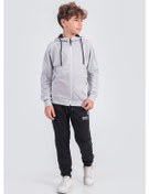 Resim Dalgıç Kumaş Unisex Çocuk Eşofman Takımı Unlimited Potential Esf1725y Gri 