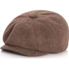Resim Cap For Little Coolios- Kahverengi Baliksirti Çocuk Kep Vintage Kahverengi 