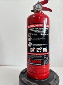 Resim Yangın Söndürücü - ''1 Kg". Tsen 615 Abc Montaj Aparatlı 