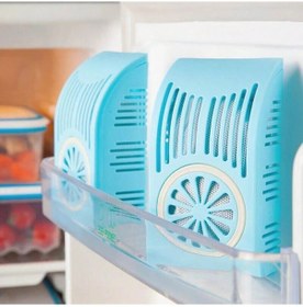 Resim Fochsia Aktif Karbon Buzdolabı Koku Giderici Pvc Mavi Koku Temizleyici 